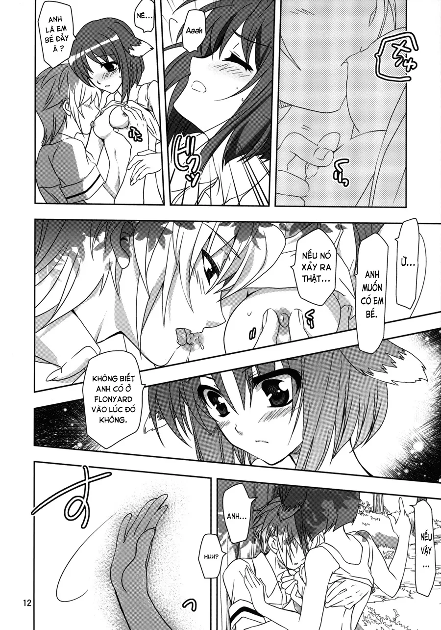 HentaiVN.net - Ảnh 12 - Wonderful Agent (Dog Days) - Chap 1