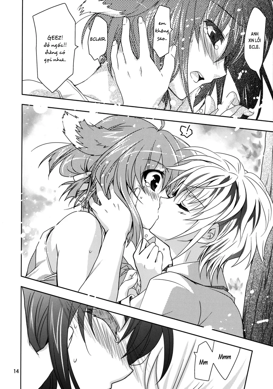 HentaiVN.net - Ảnh 14 - Wonderful Agent (Dog Days) - Chap 1