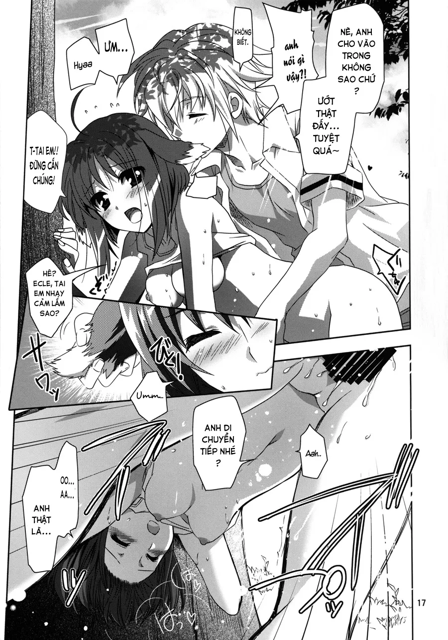 HentaiVN.net - Ảnh 17 - Wonderful Agent (Dog Days) - Chap 1