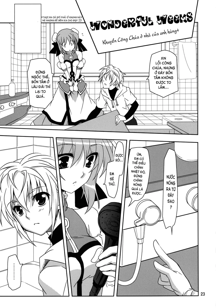 HentaiVN.net - Ảnh 23 - Wonderful Agent (Dog Days) - Chap 1