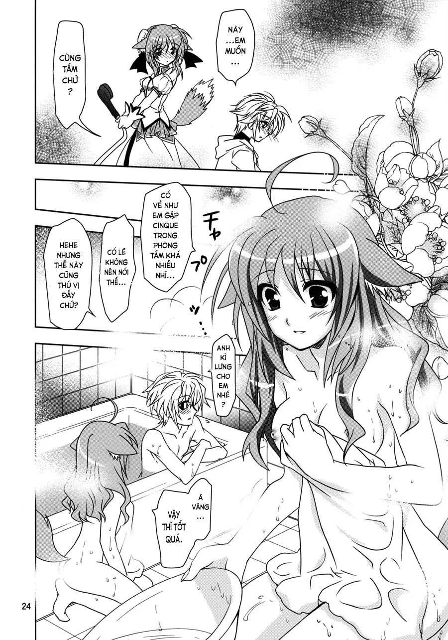 HentaiVN.net - Ảnh 24 - Wonderful Agent (Dog Days) - Chap 1