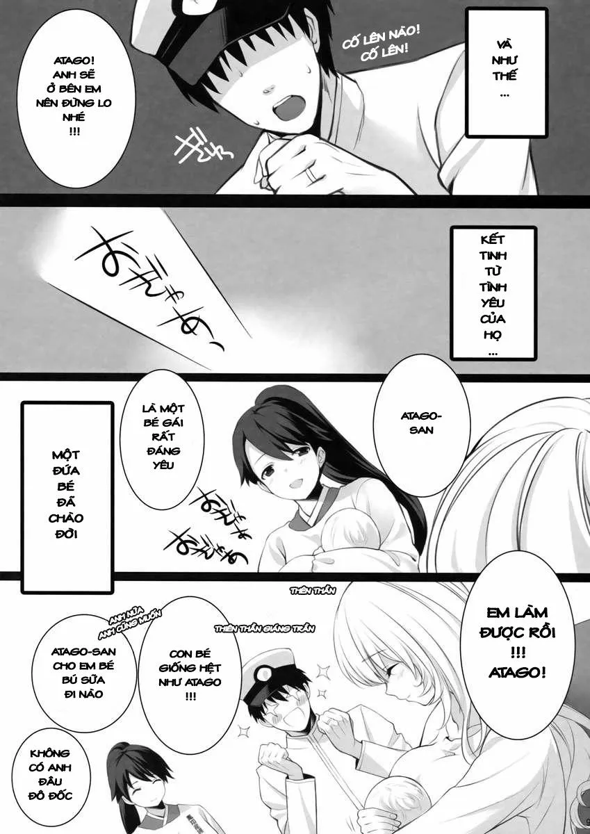 HentaiVN.net - Ảnh 8 - Atago, Mama Ni Narima~Su (Kancolle) - Chap 1