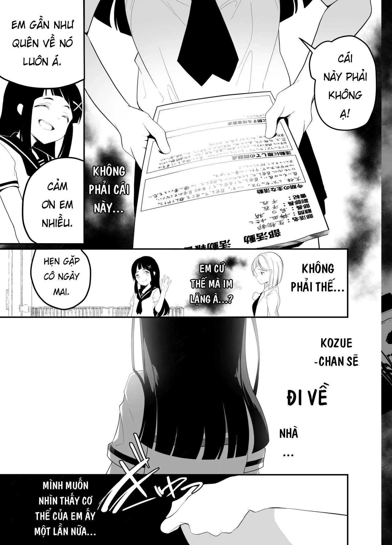HentaiVN.net - Ảnh 9 - Hadaka no Kozue-chan - Chap 1