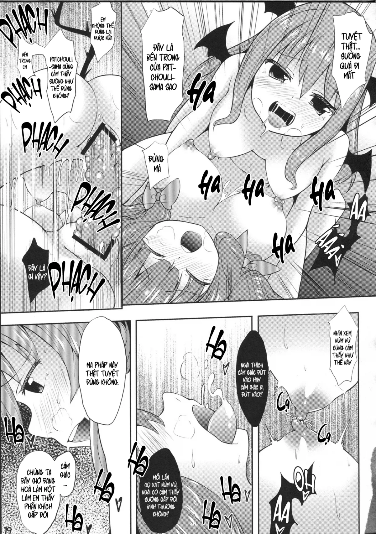 HentaiVN.net - Ảnh 18 - Majokko Patchouli-tan Shizuku [(Reitaisai 10) [YuKi-IRo (Yukiusagi.)] Majokko Patchouli-tan Shizuku (Touhou Project) [Vietnamese]] - Chap 1