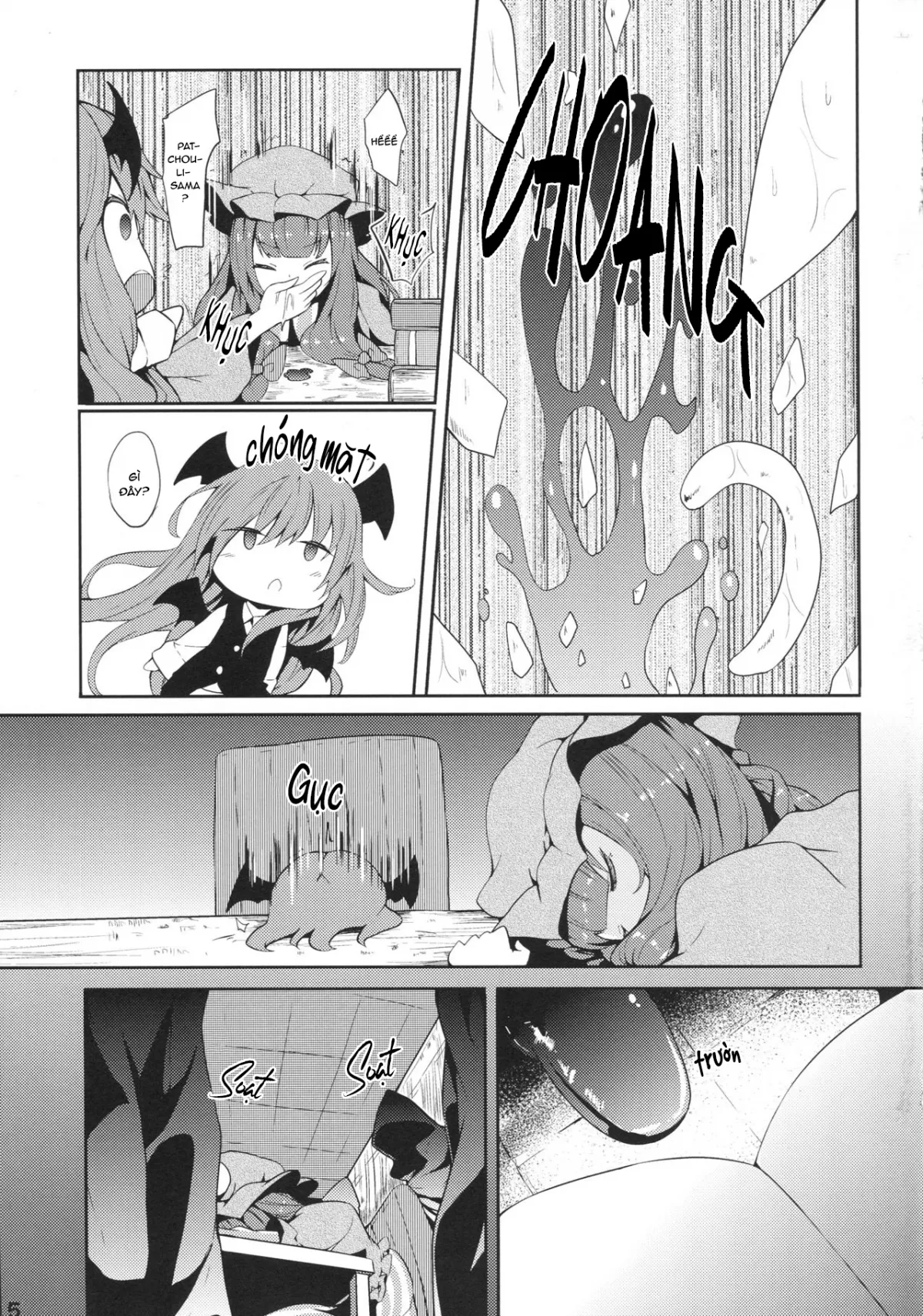 HentaiVN.net - Ảnh 4 - Majokko Patchouli-tan Shizuku [(Reitaisai 10) [YuKi-IRo (Yukiusagi.)] Majokko Patchouli-tan Shizuku (Touhou Project) [Vietnamese]] - Chap 1