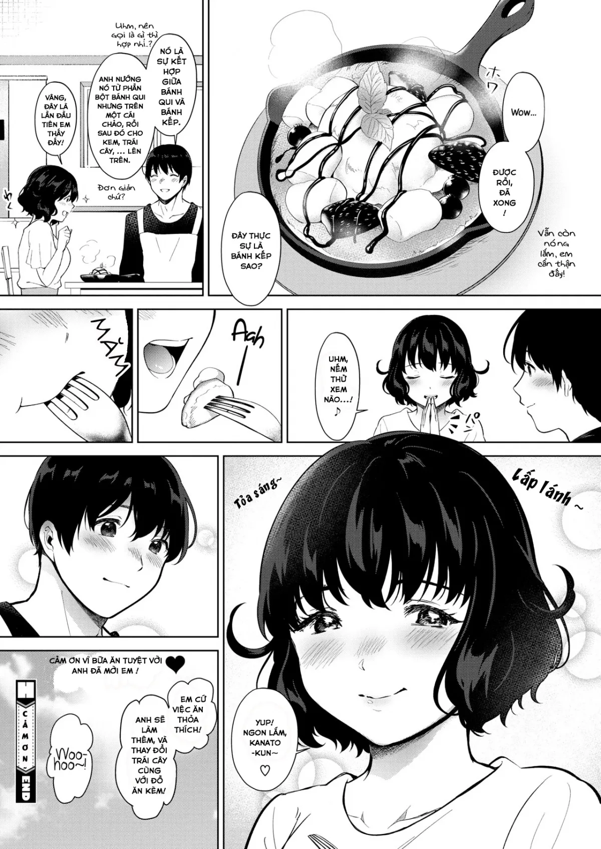 HentaiVN.net - Ảnh 24 - Eat in! [Cảm ơn vì bữa ăn!] - Chap 1
