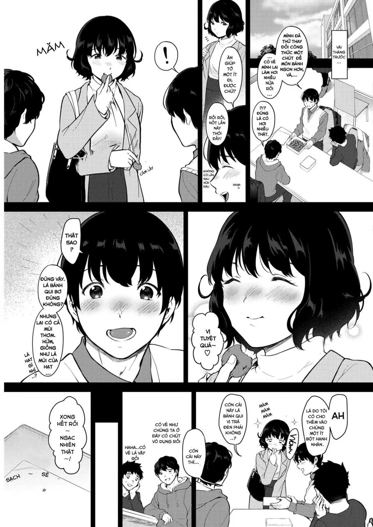 HentaiVN.net - Ảnh 3 - Eat in! [Cảm ơn vì bữa ăn!] - Chap 1