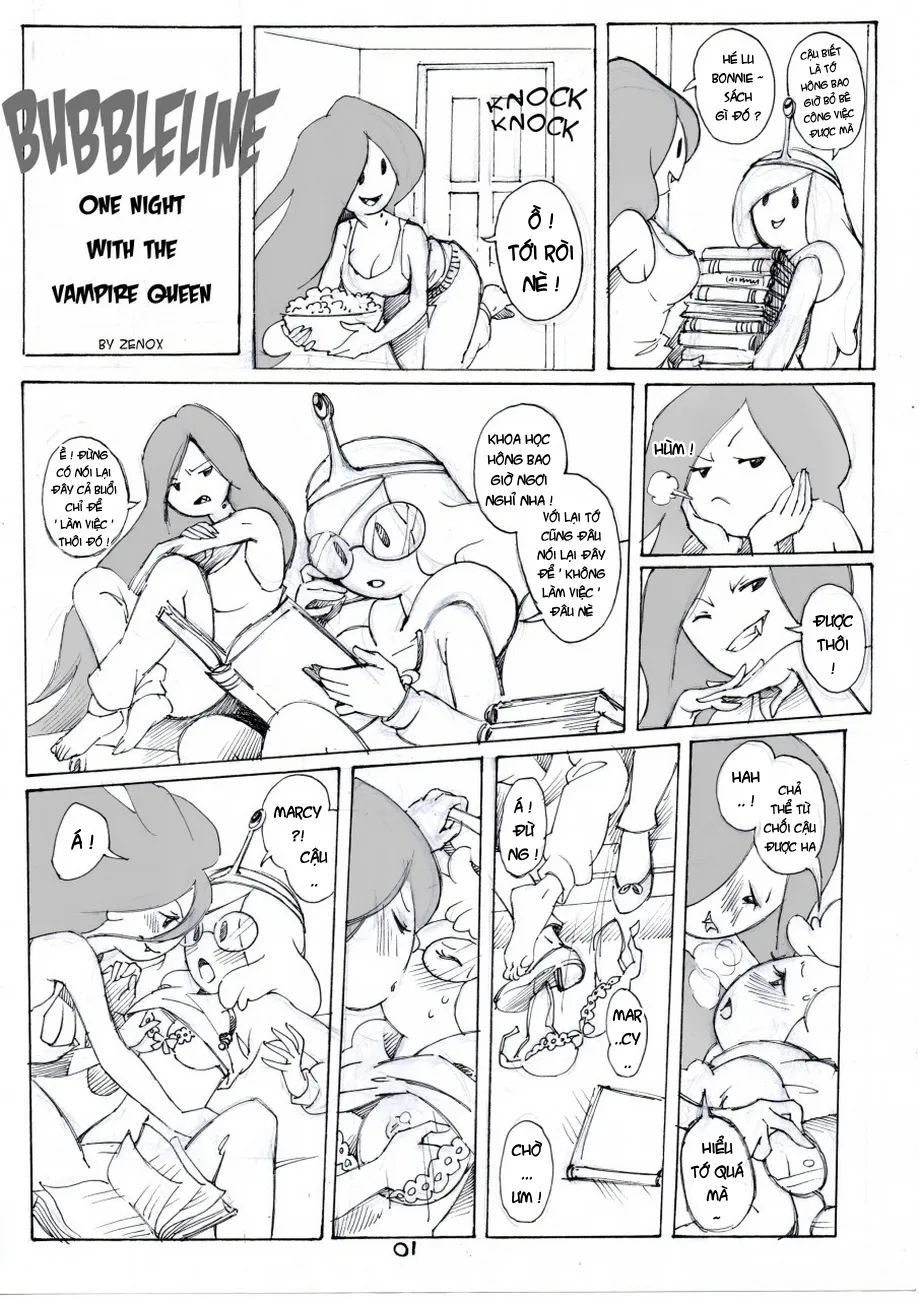 HentaiVN.net - Ảnh 3 - One Night With The Vampire Queen - Chap 1