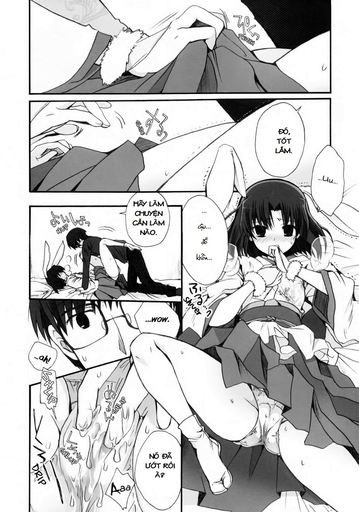 HentaiVN.net - Ảnh 10 - Kubi-kiri Bunny Ryougi Shiki-chan no Ecchi na Hon. (Kara no Kyoukai) - Chap 1
