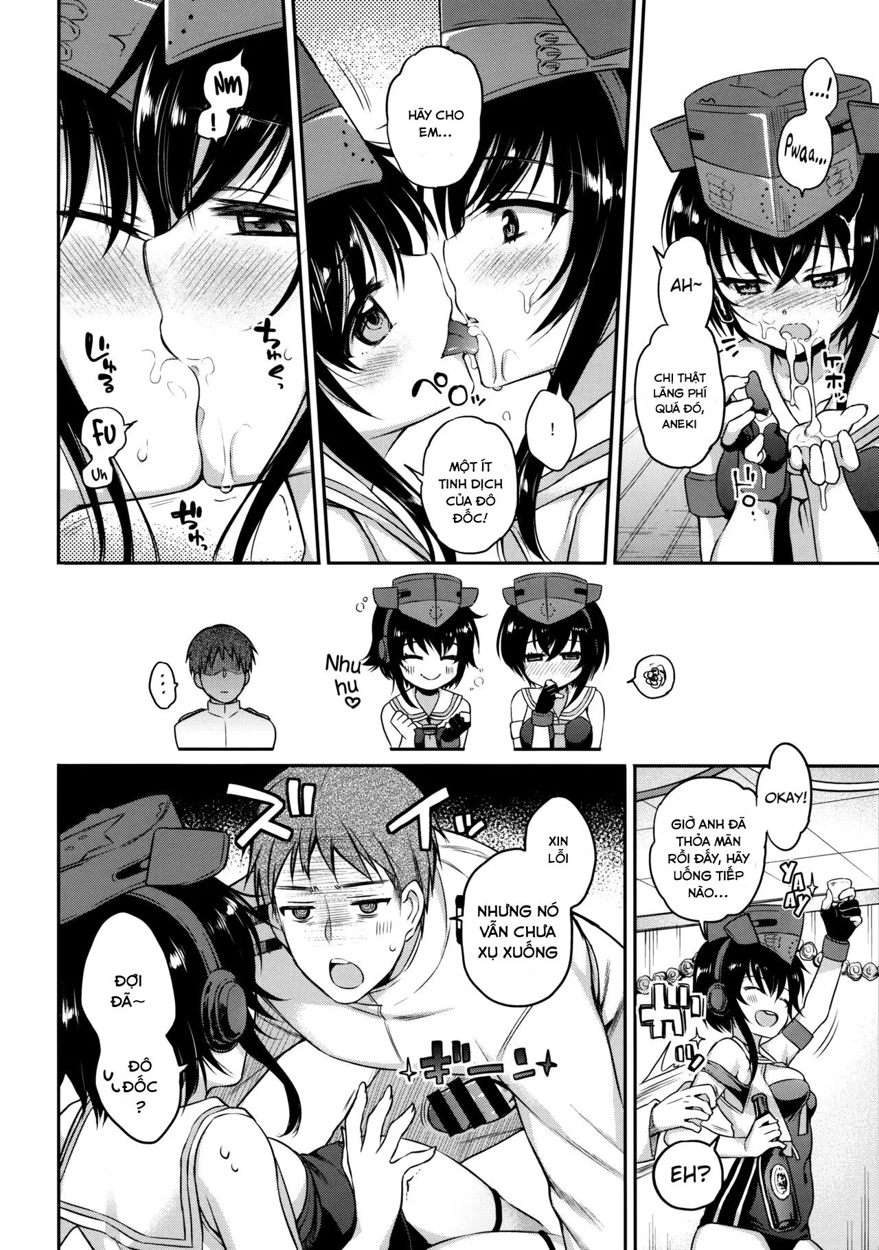 HentaiVN.net - Ảnh 8 - Hitoyo Hitoyo ni Hitomigoro (Kantai Collection -KanColle-) - Chap 1