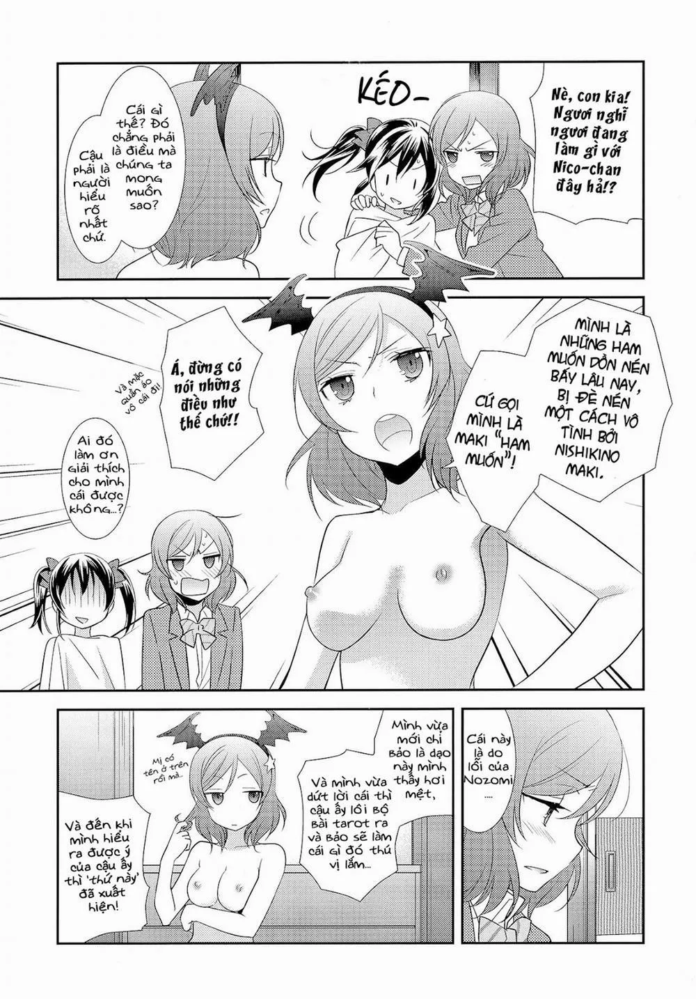 HentaiVN.net - Ảnh 9 - NicoMaki Triangle (Love Live!) - Chap 1