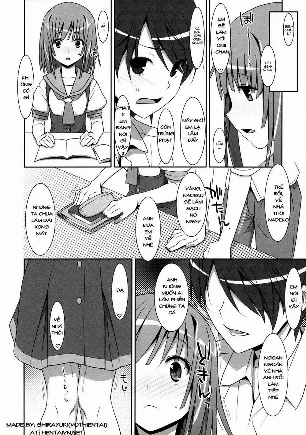 HentaiVN.net - Ảnh 21 - Nadeko Silent (Bakemonogatari) - Chap 1