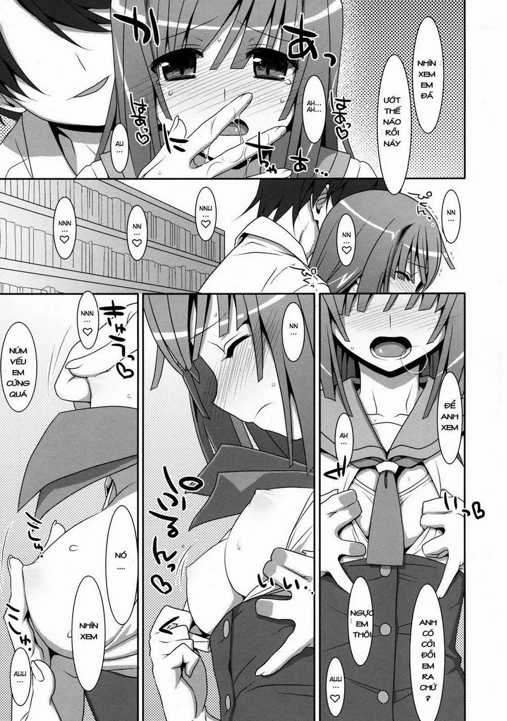 HentaiVN.net - Ảnh 6 - Nadeko Silent (Bakemonogatari) - Chap 1