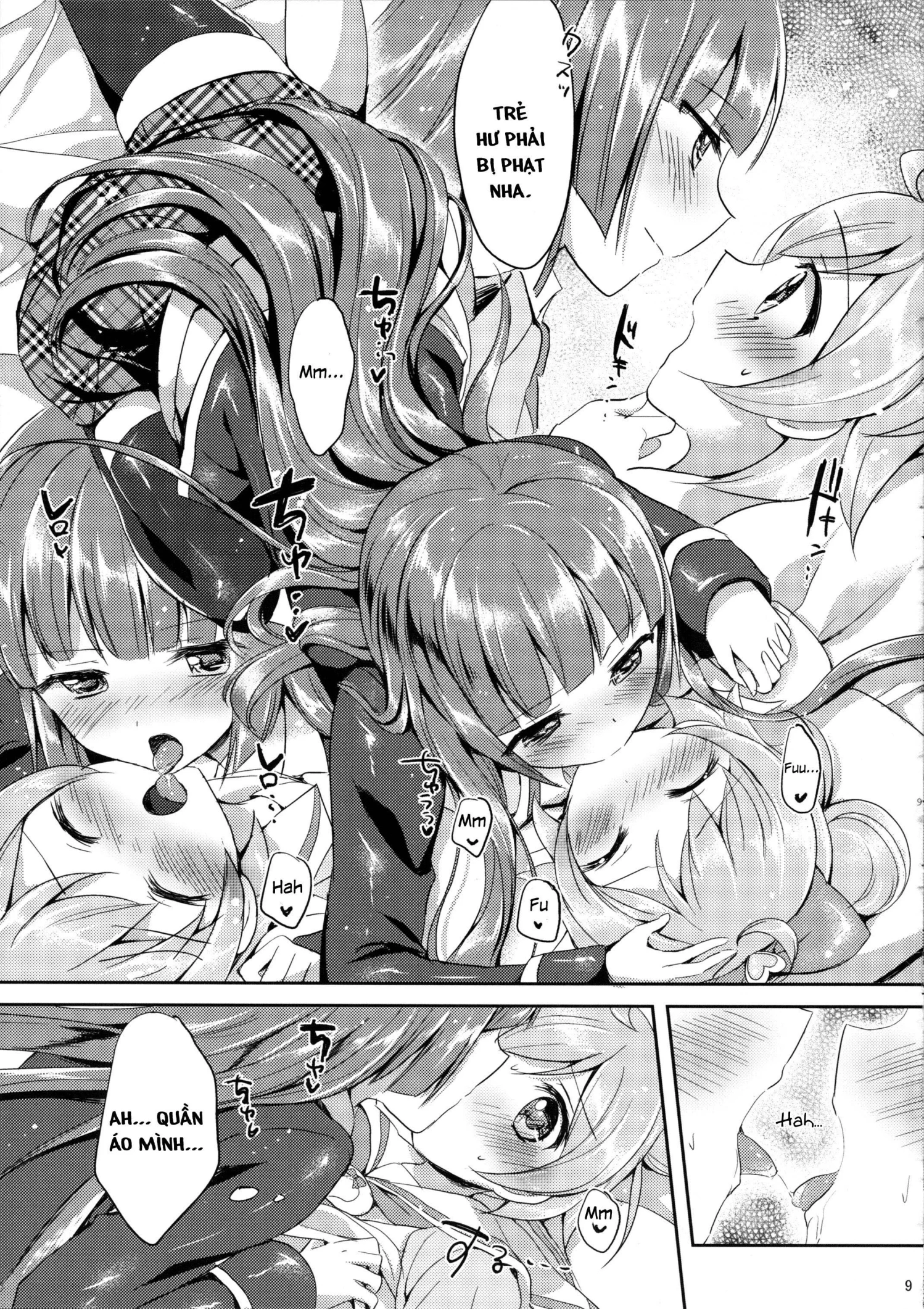 HentaiVN.net - Ảnh 10 - Naisho No Futarikiri (Pripara) [ナイショのふたりきり] - Chap 1