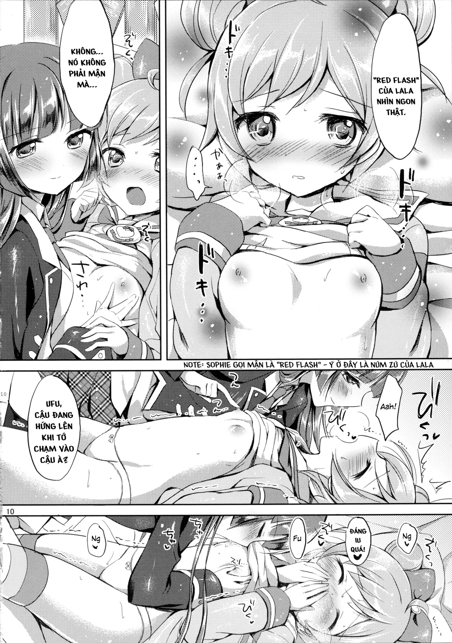 HentaiVN.net - Ảnh 11 - Naisho No Futarikiri (Pripara) [ナイショのふたりきり] - Chap 1