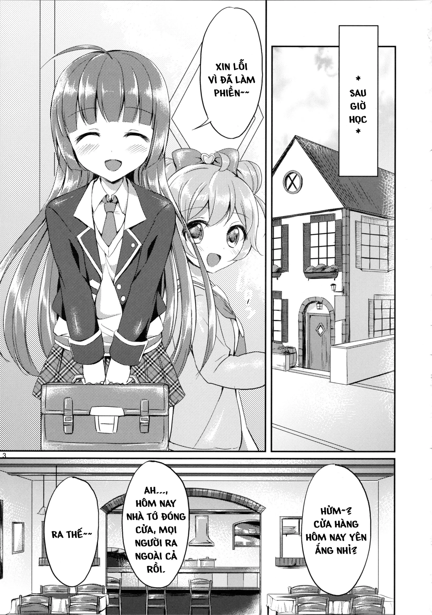 HentaiVN.net - Ảnh 4 - Naisho No Futarikiri (Pripara) [ナイショのふたりきり] - Chap 1