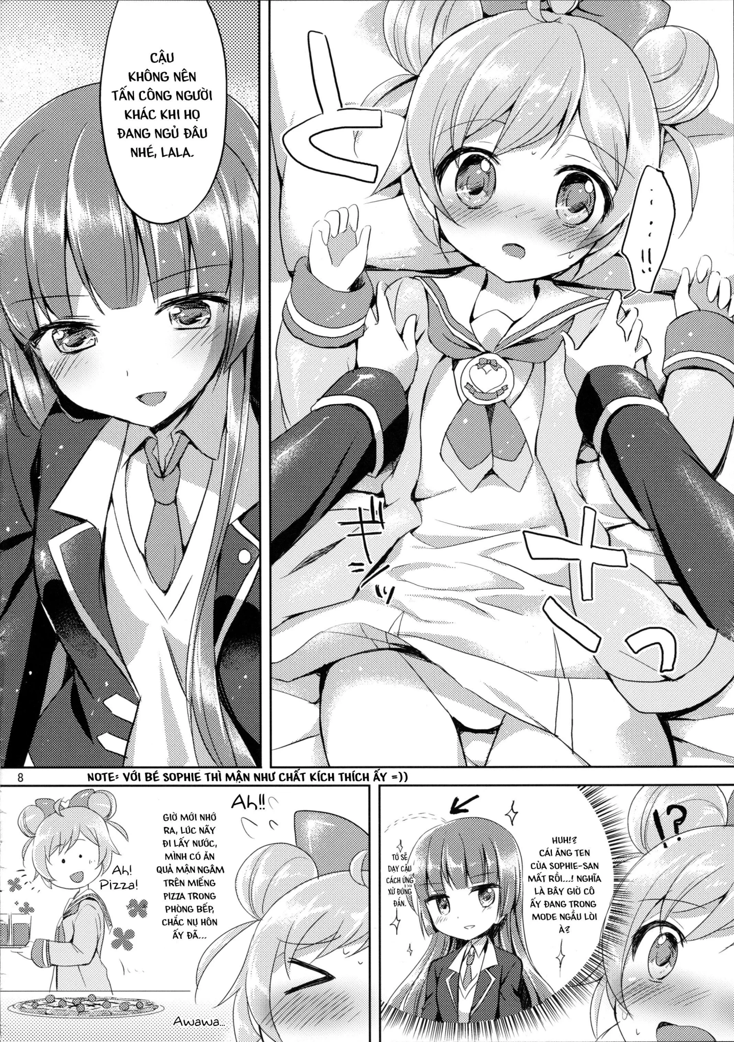HentaiVN.net - Ảnh 9 - Naisho No Futarikiri (Pripara) [ナイショのふたりきり] - Chap 1