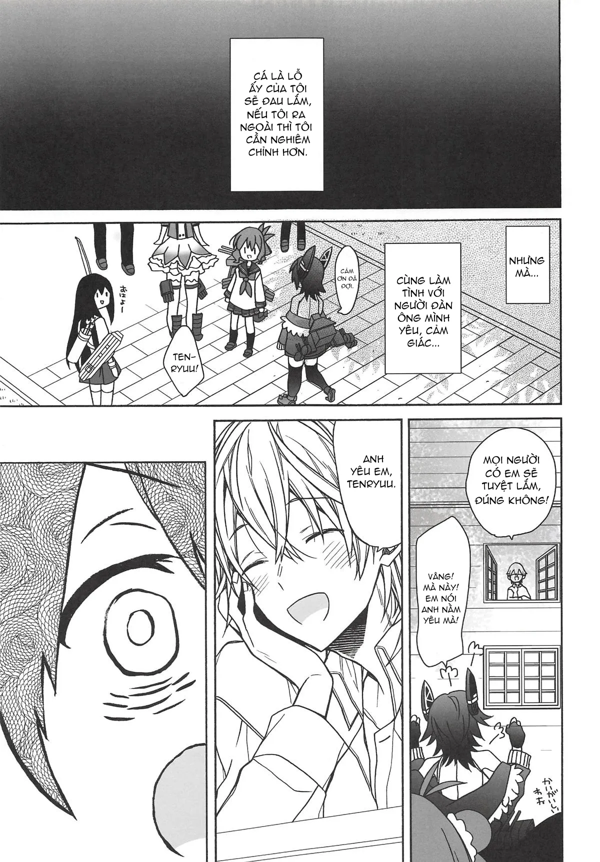 HentaiVN.net - Ảnh 17 - Tenryu-chan's Loss (Kantai Collection -KanColle-) [天龍ちゃんの負け (艦隊これくしょん -艦これ-)] - Chap 1