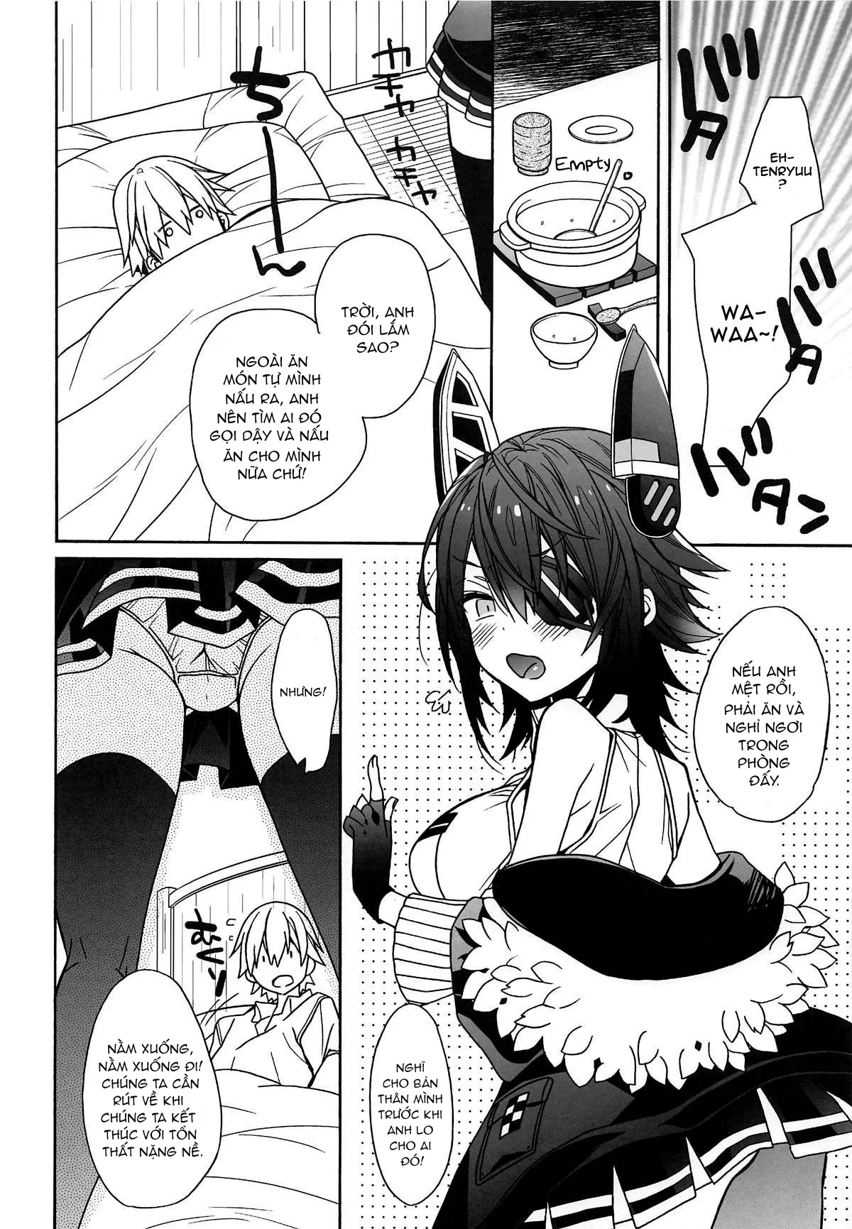 HentaiVN.net - Ảnh 4 - Tenryu-chan's Loss (Kantai Collection -KanColle-) [天龍ちゃんの負け (艦隊これくしょん -艦これ-)] - Chap 1