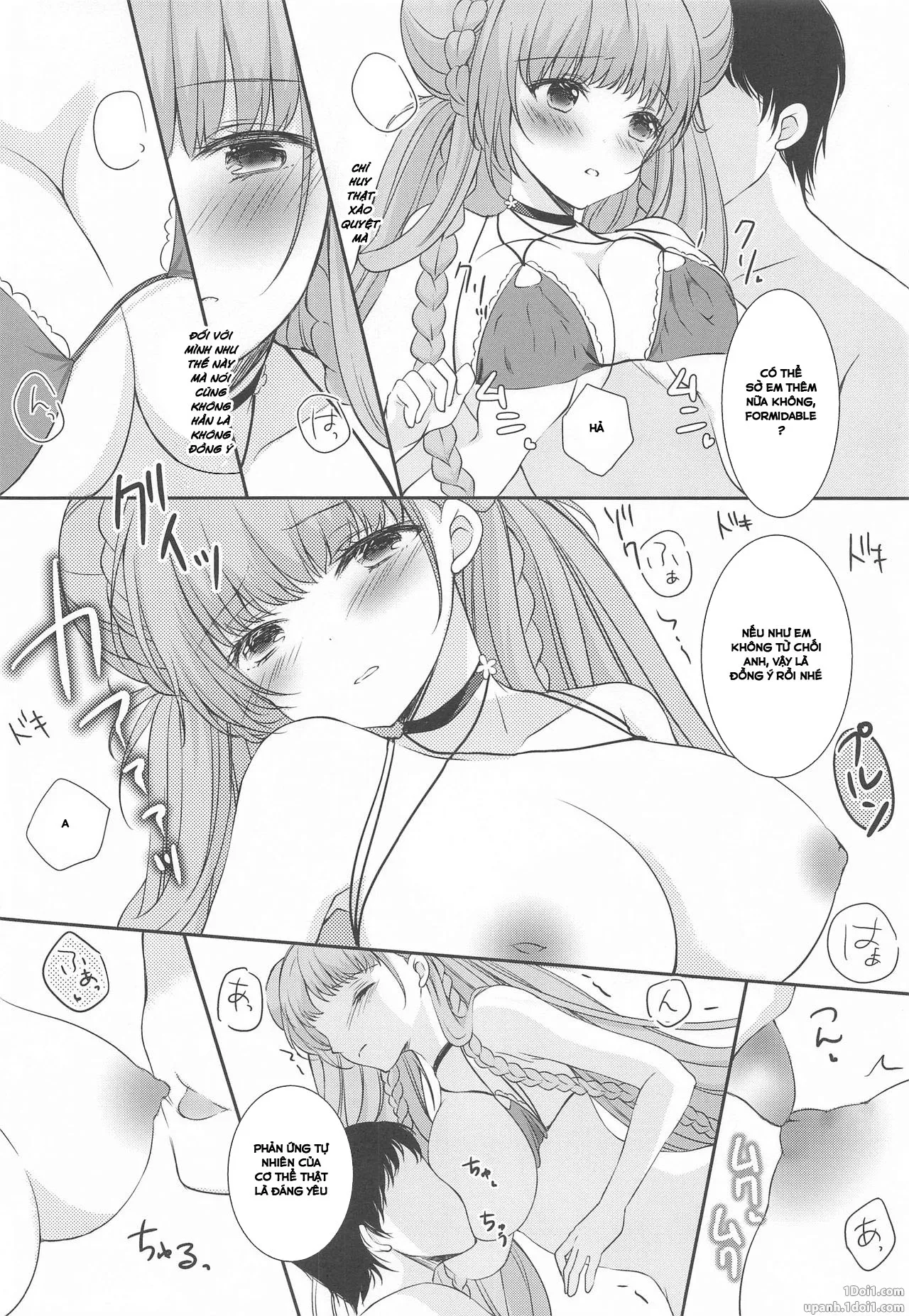 HentaiVN.net - Ảnh 10 - Kawaii Manatsu no Royal Lady - Chap 1
