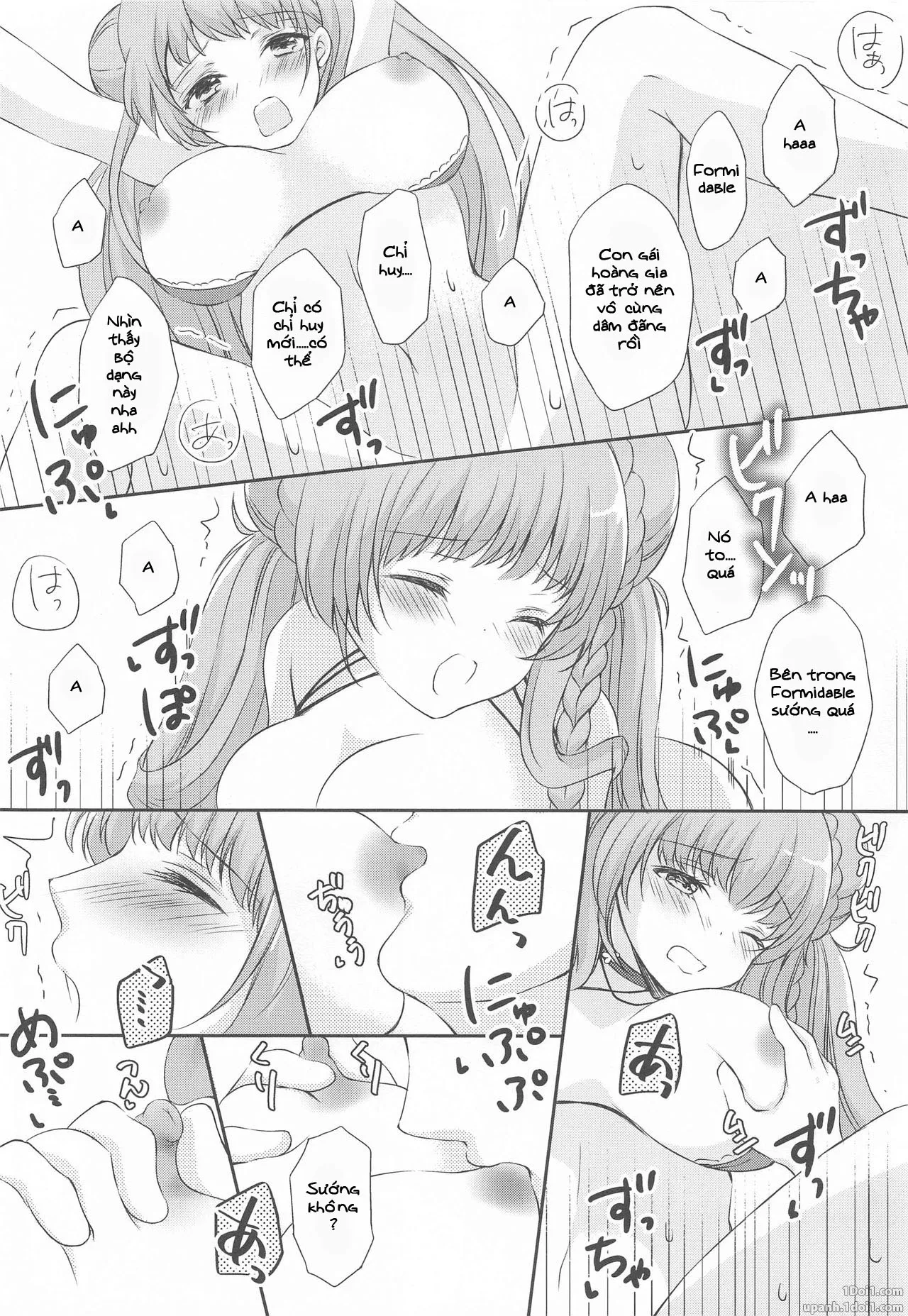 HentaiVN.net - Ảnh 16 - Kawaii Manatsu no Royal Lady - Chap 1
