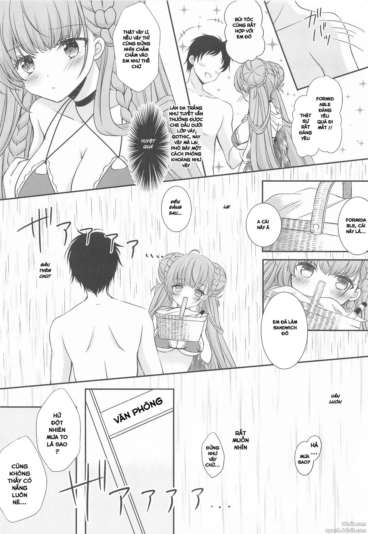 HentaiVN.net - Ảnh 6 - Kawaii Manatsu no Royal Lady - Chap 1