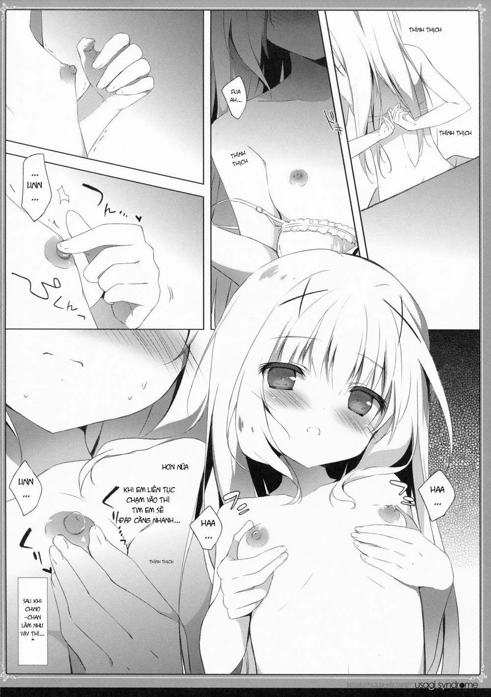 HentaiVN.net - Ảnh 10 - Usagi Syndrome (Gochuumon Wa Usagi Desu Ka) - Chap 1