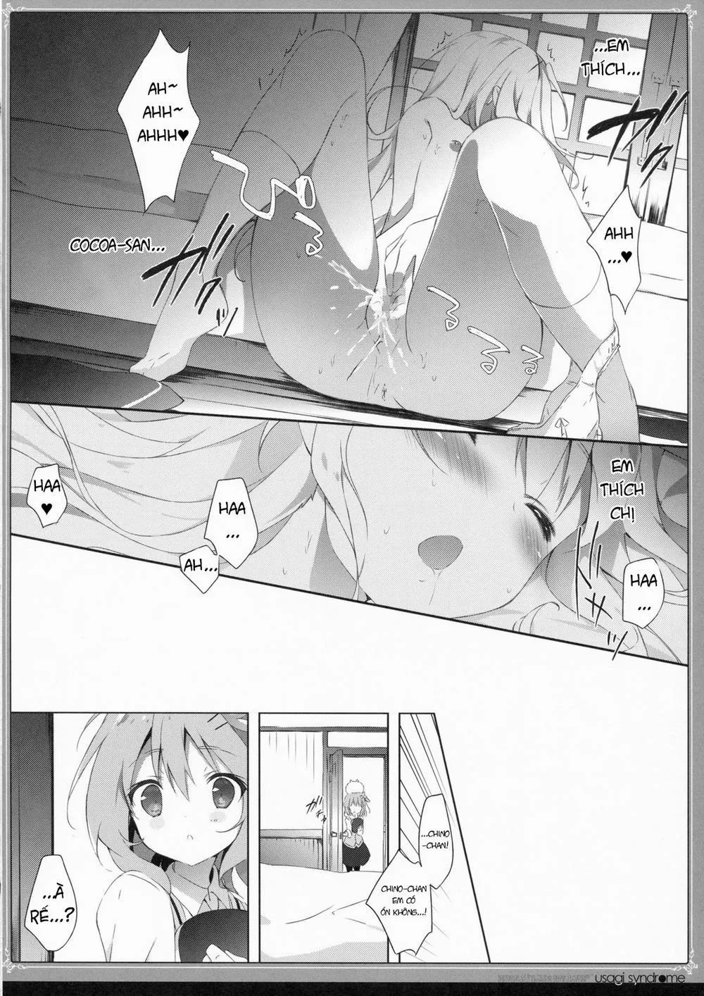 HentaiVN.net - Ảnh 14 - Usagi Syndrome (Gochuumon Wa Usagi Desu Ka) - Chap 1