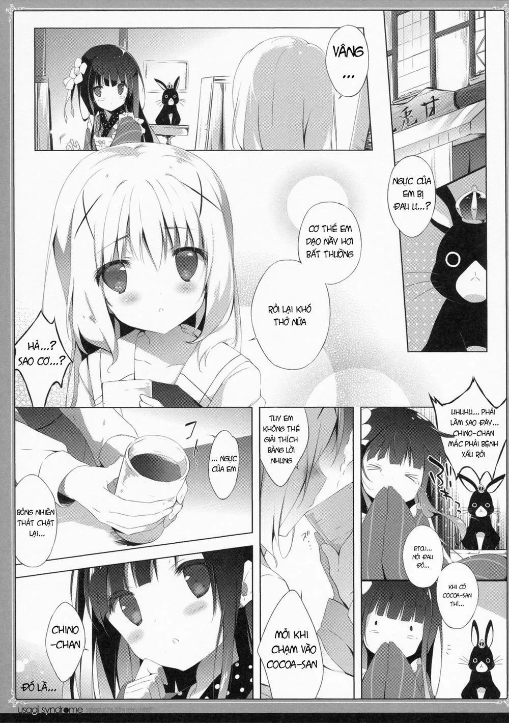 HentaiVN.net - Ảnh 5 - Usagi Syndrome (Gochuumon Wa Usagi Desu Ka) - Chap 1