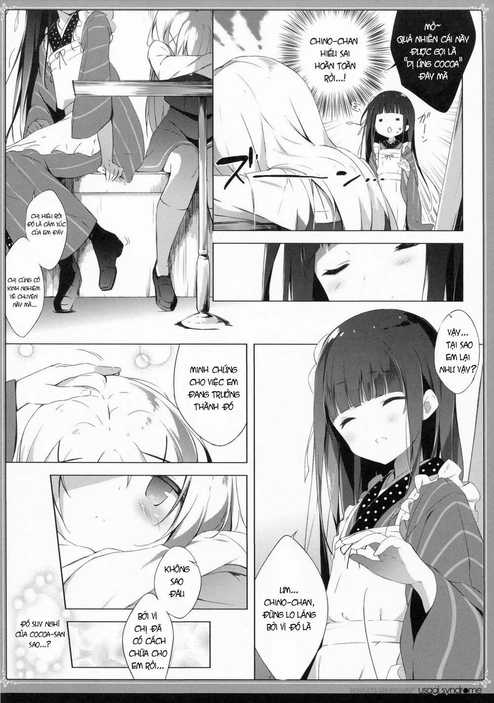 HentaiVN.net - Ảnh 6 - Usagi Syndrome (Gochuumon Wa Usagi Desu Ka) - Chap 1