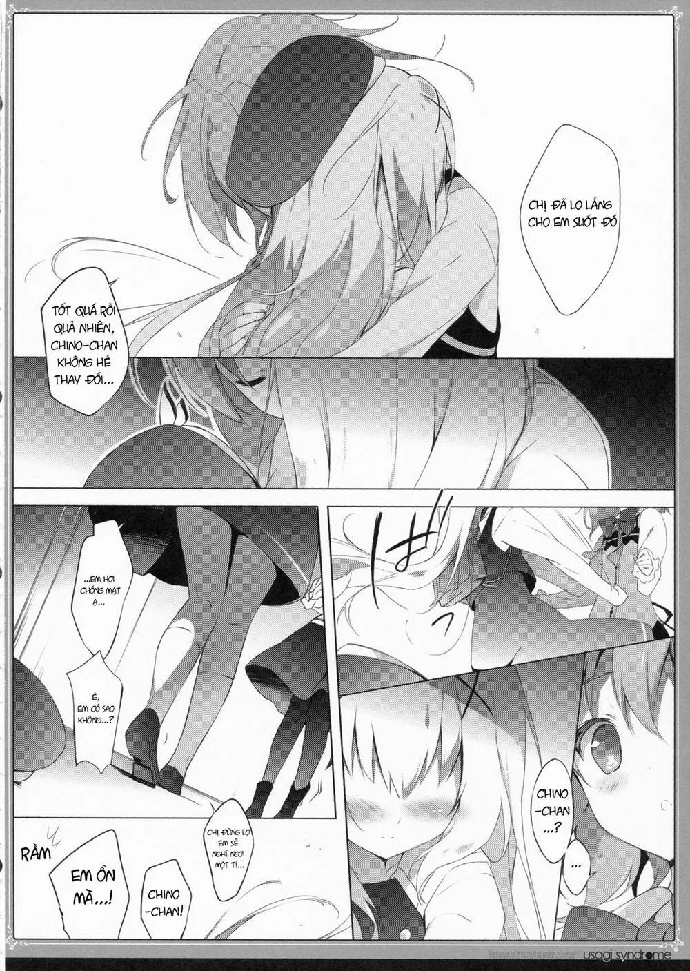 HentaiVN.net - Ảnh 8 - Usagi Syndrome (Gochuumon Wa Usagi Desu Ka) - Chap 1