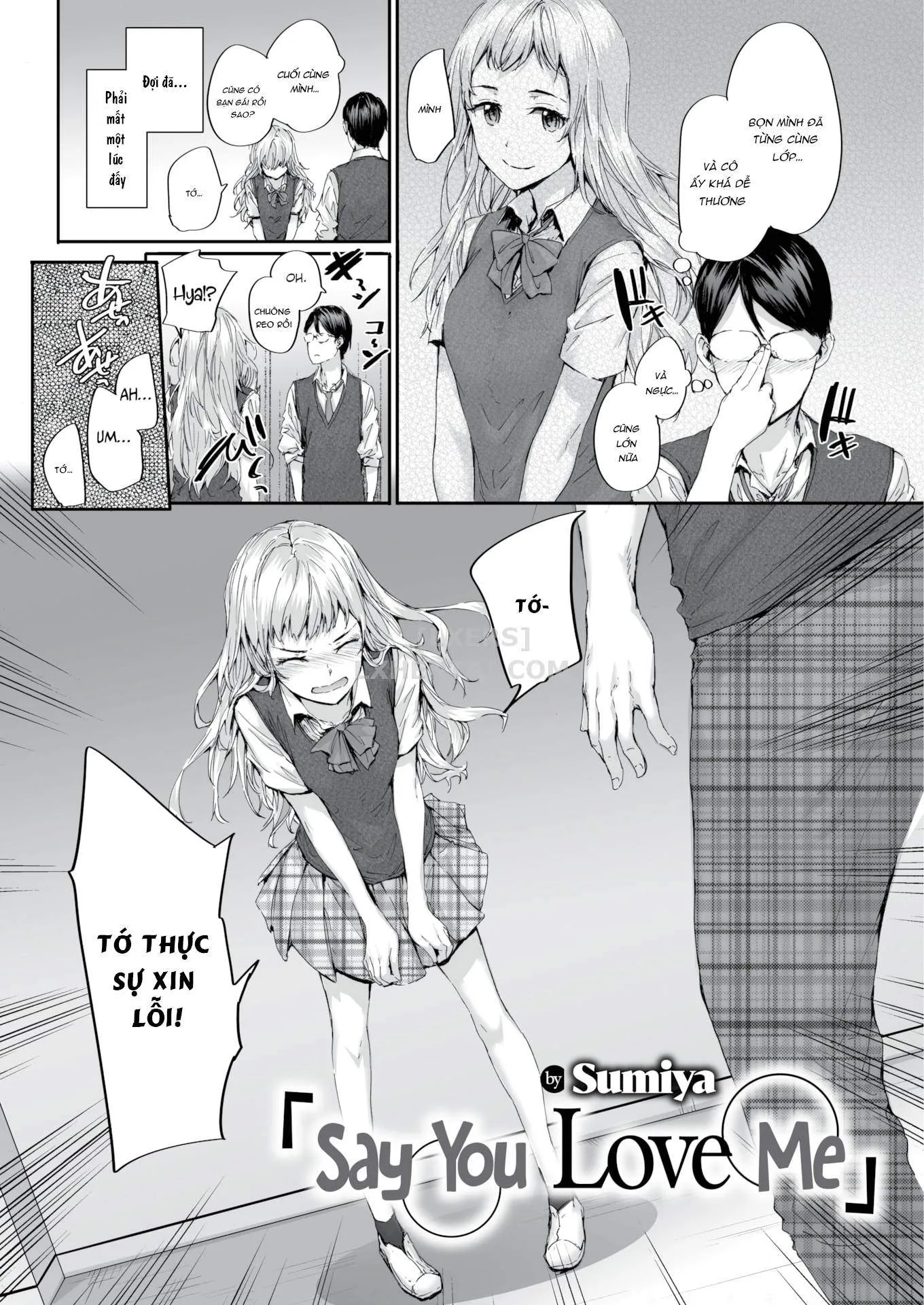 HentaiVN.net - Ảnh 3 - Say You Love Me [Comic Kairakuten 2021-09] - Chap 1