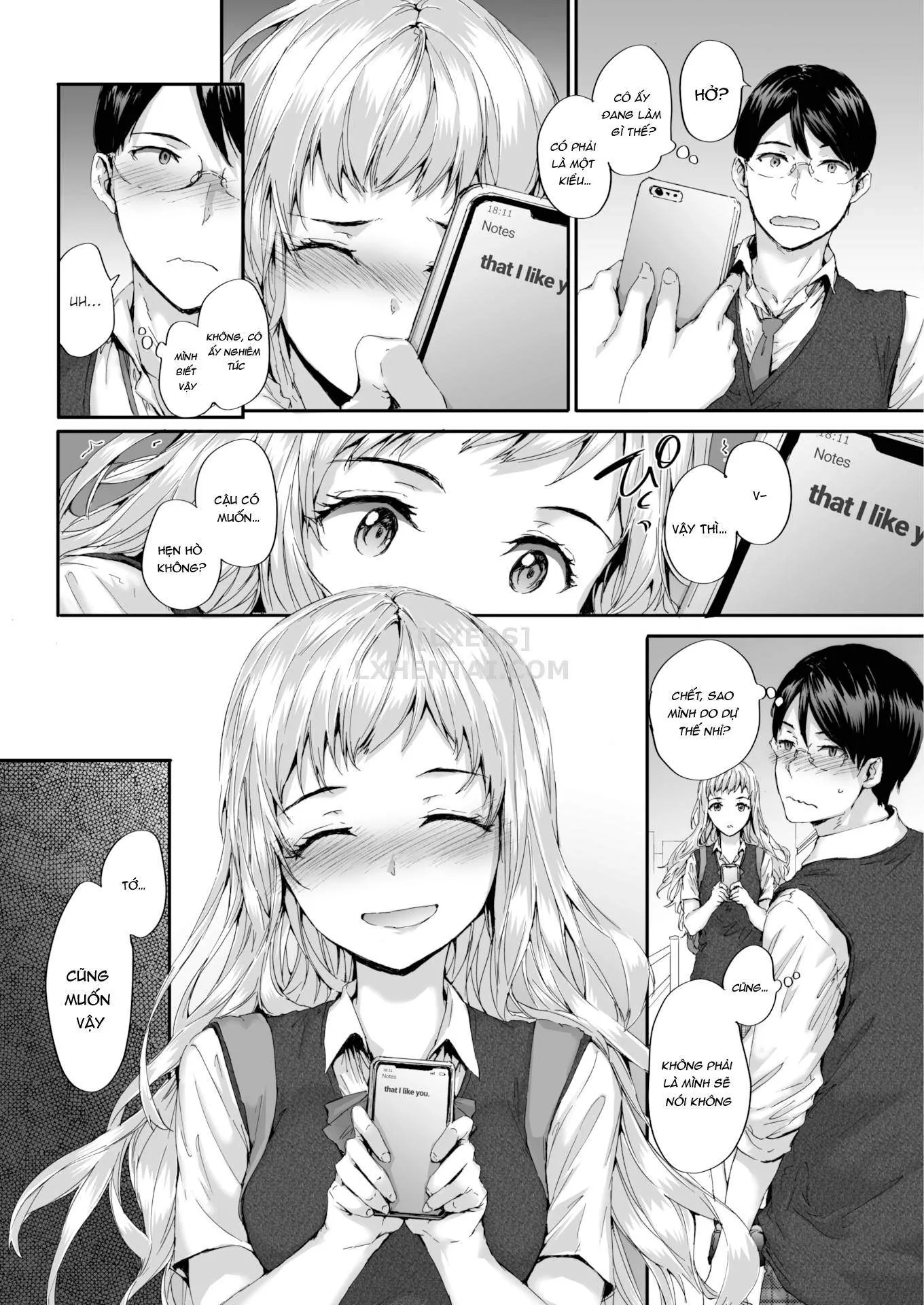 HentaiVN.net - Ảnh 7 - Say You Love Me [Comic Kairakuten 2021-09] - Chap 1