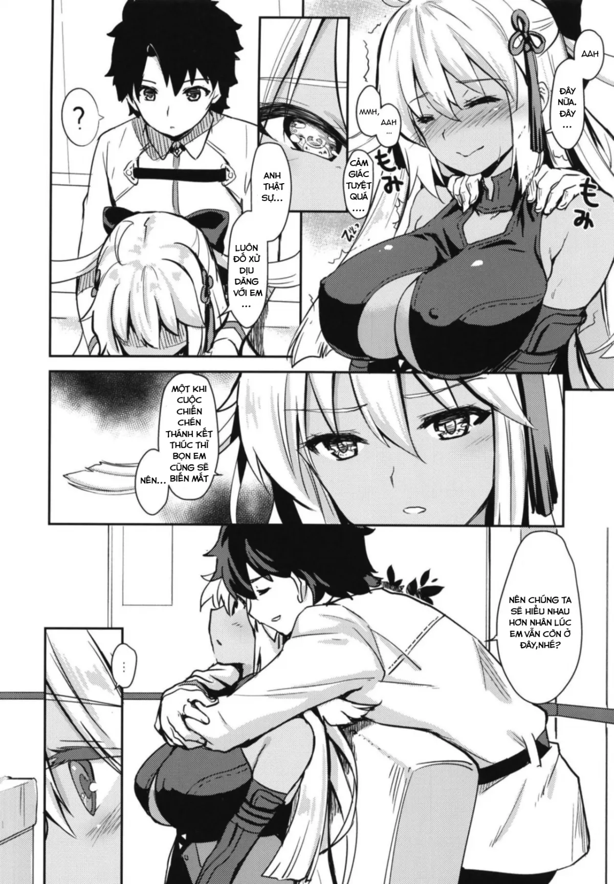 HentaiVN.net - Ảnh 3 - Cuộc sống của Okita alter và Gudao [This, Our Moment of Happiness] - Chap 1