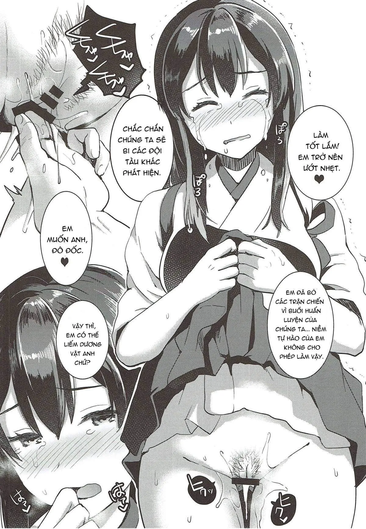 HentaiVN.net - Ảnh 3 - Akagi-san o Namidame ni Shitai (Kantai Collection -KanColle-) [赤城さんを涙目にしたい (艦隊これくしょん -艦これ-)] - Chap 1