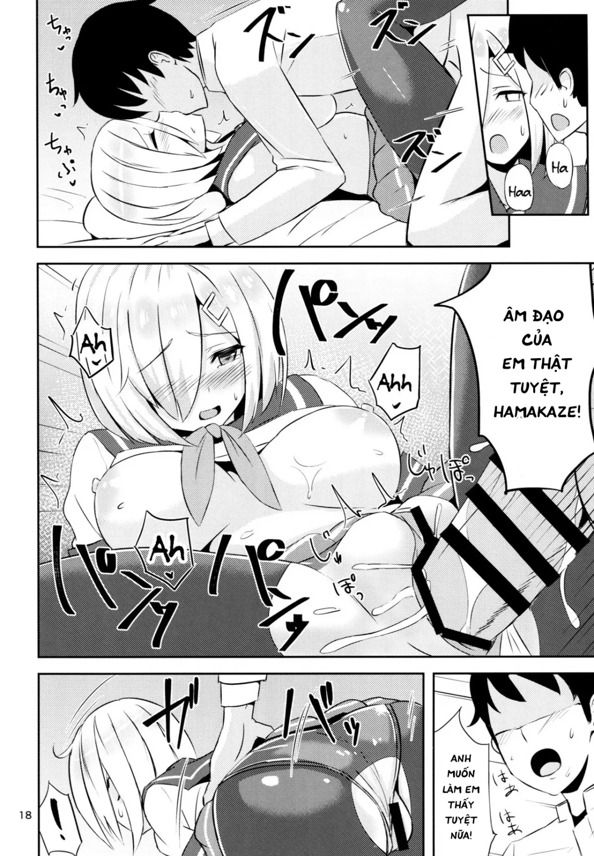 HentaiVN.net - Ảnh 18 - Hamakaze ni Iyasaretai [浜風に癒されたい.] - Chap 1