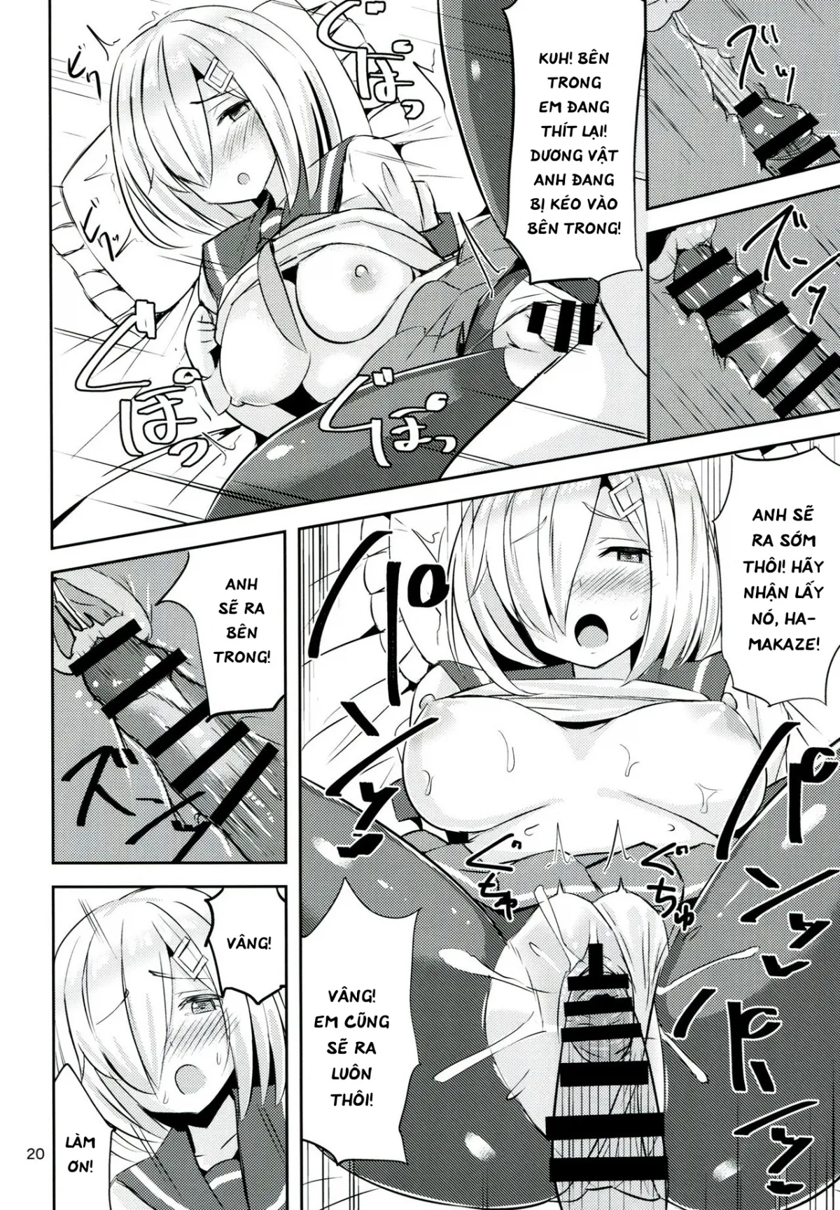 HentaiVN.net - Ảnh 20 - Hamakaze ni Iyasaretai [浜風に癒されたい.] - Chap 1