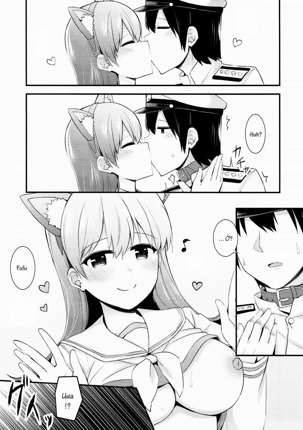 HentaiVN.net - Ảnh 24 - Ooi! Nekomimi o Tsukeyou! (Kantai Collection, -KanColle-) - Chap 1