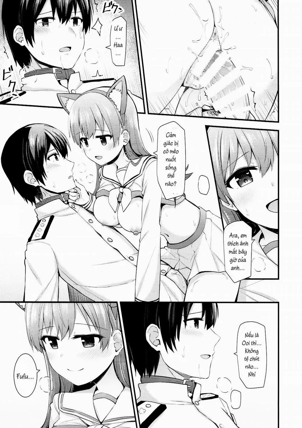 HentaiVN.net - Ảnh 26 - Ooi! Nekomimi o Tsukeyou! (Kantai Collection, -KanColle-) - Chap 1
