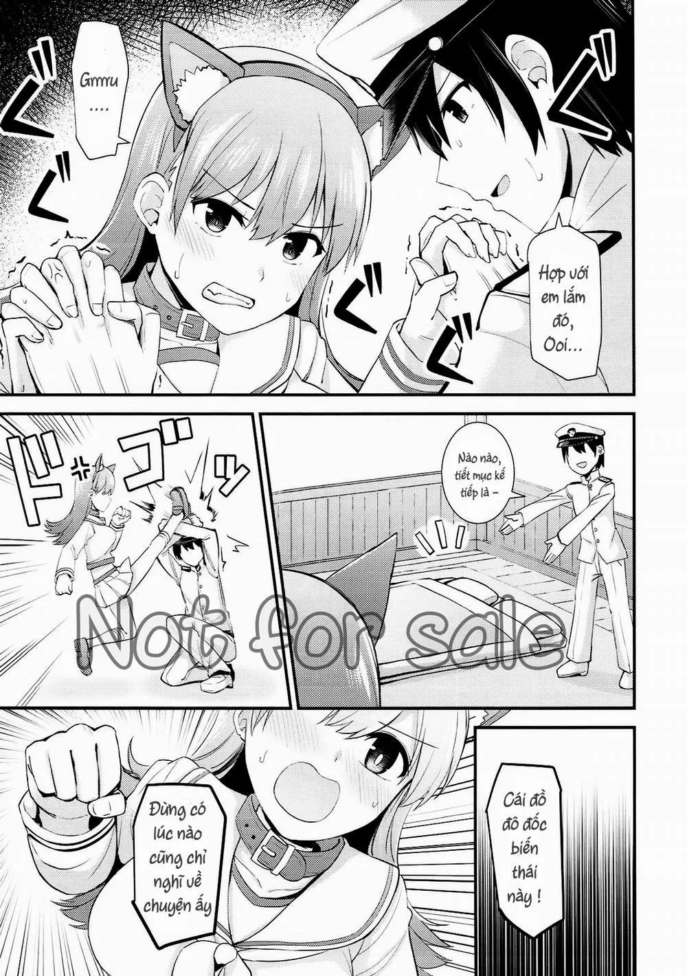 HentaiVN.net - Ảnh 8 - Ooi! Nekomimi o Tsukeyou! (Kantai Collection, -KanColle-) - Chap 1