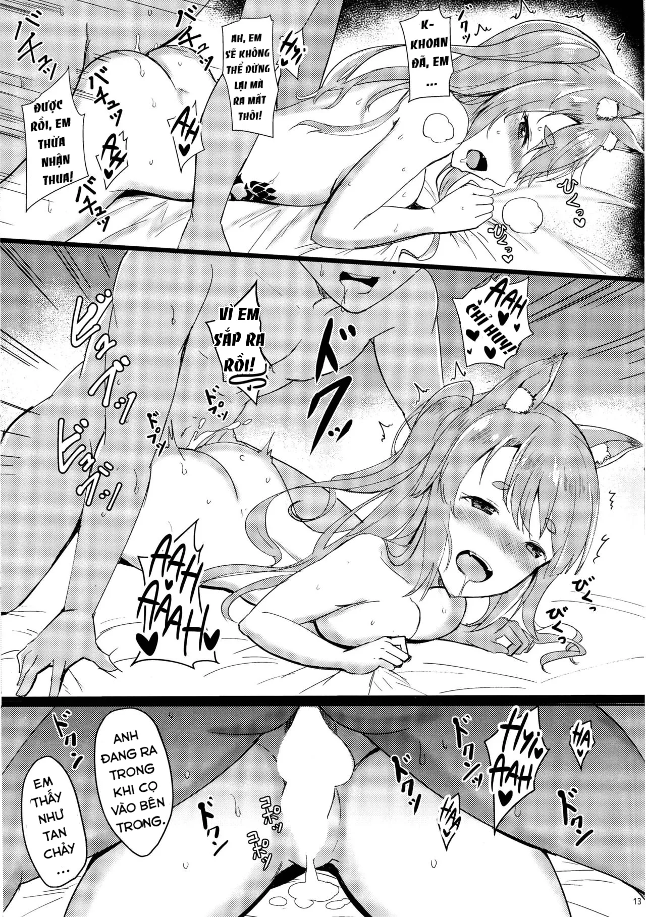 HentaiVN.net - Ảnh 13 - Yuudachi no Dakigokochi Side Azulene - Chap 1