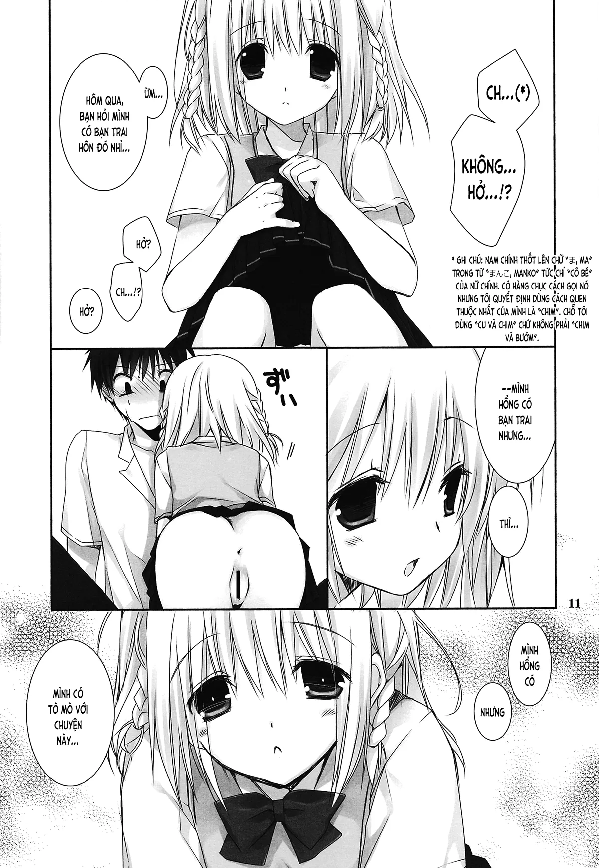 HentaiVN.net - Ảnh 11 - Giấc mơ trưa tại thư viện (nguyên tác) [Toshoshitsu no Hakuchuumu (original); 図書室の白昼夢 (オリジナル)] - Chap 1