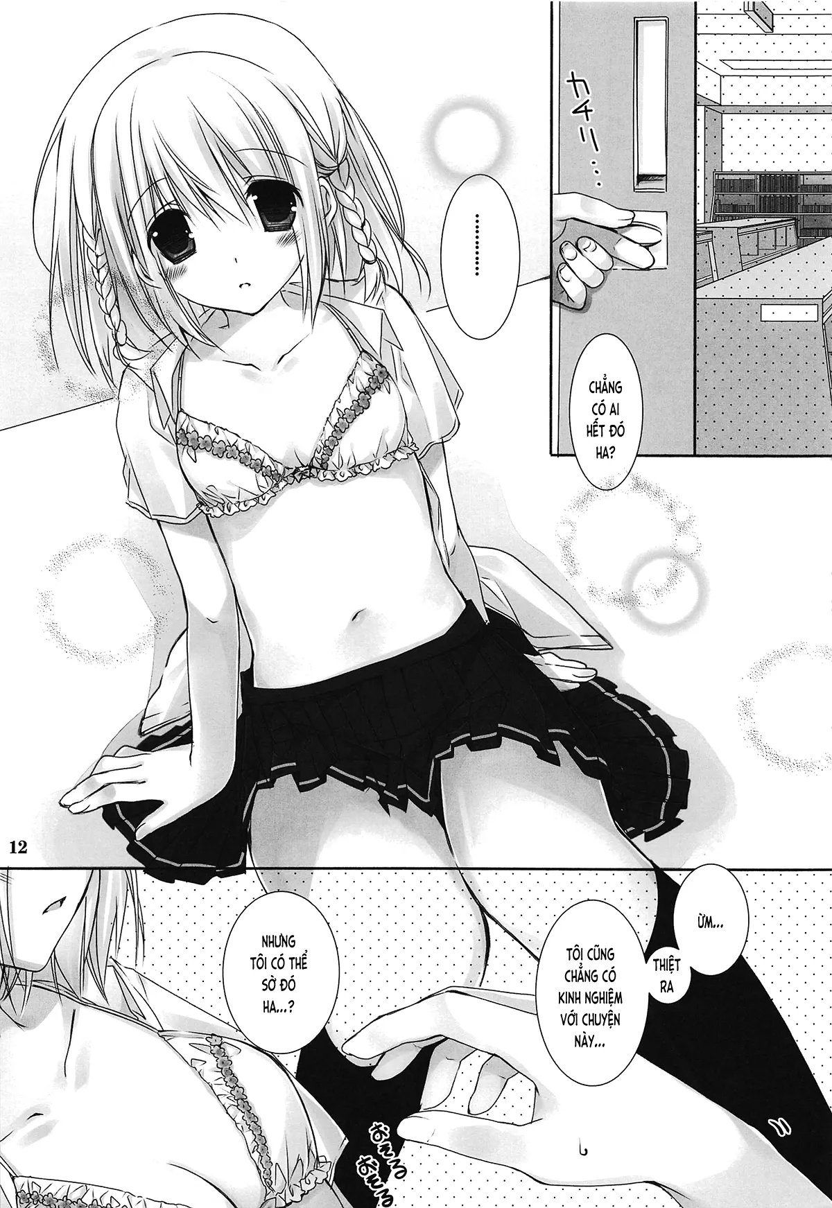 HentaiVN.net - Ảnh 12 - Giấc mơ trưa tại thư viện (nguyên tác) [Toshoshitsu no Hakuchuumu (original); 図書室の白昼夢 (オリジナル)] - Chap 1