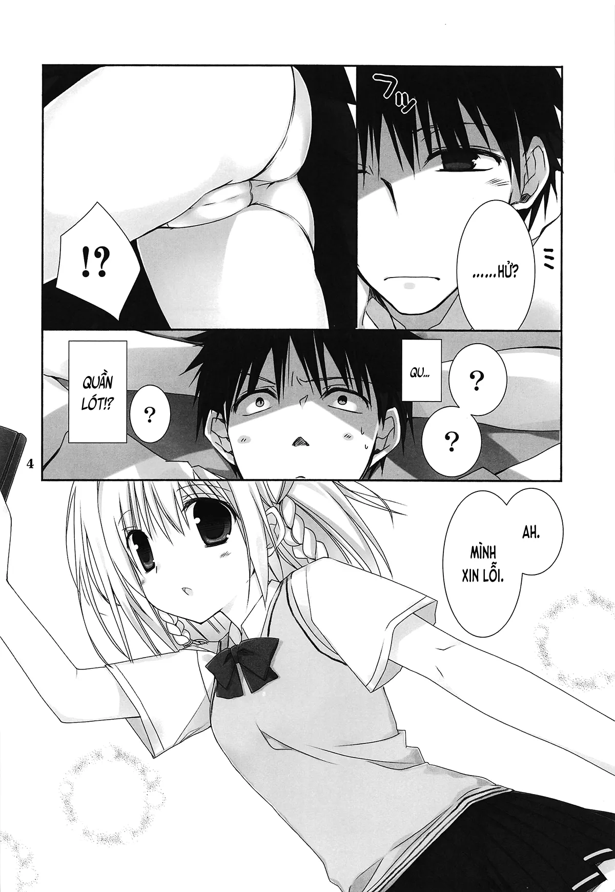 HentaiVN.net - Ảnh 4 - Giấc mơ trưa tại thư viện (nguyên tác) [Toshoshitsu no Hakuchuumu (original); 図書室の白昼夢 (オリジナル)] - Chap 1