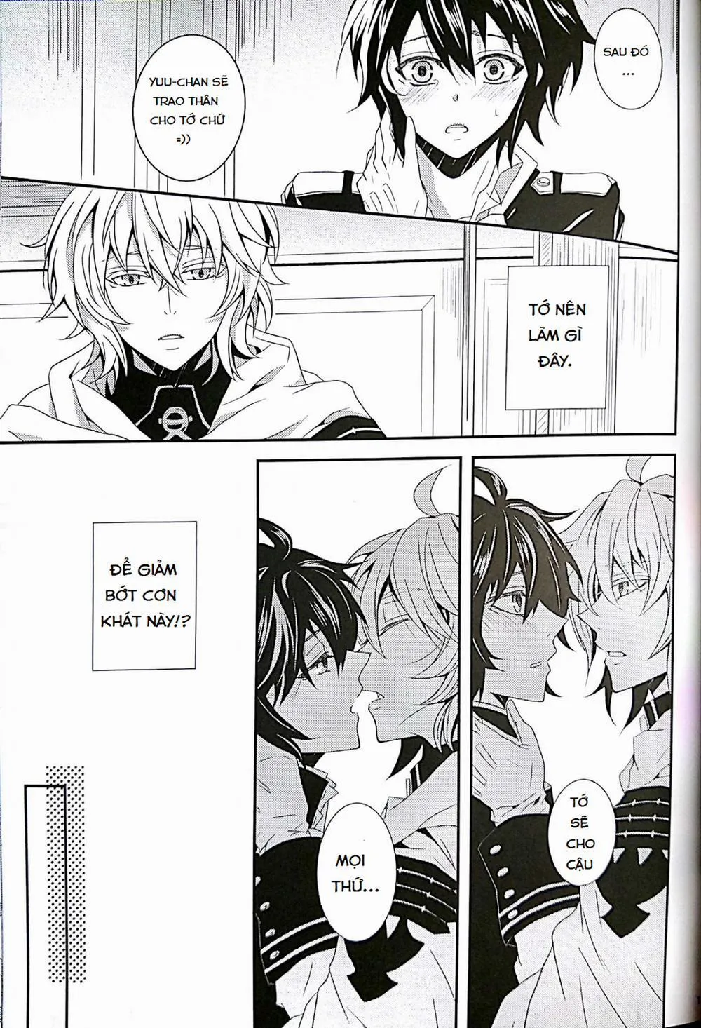 HentaiVN.net - Ảnh 14 - Thirst for blood (Owari no Seraph) - Chap 1