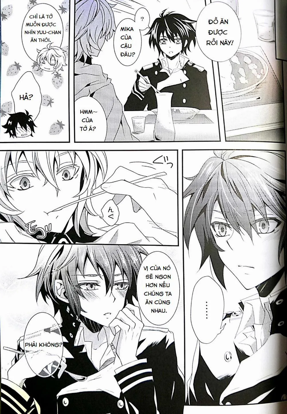 HentaiVN.net - Ảnh 8 - Thirst for blood (Owari no Seraph) - Chap 1