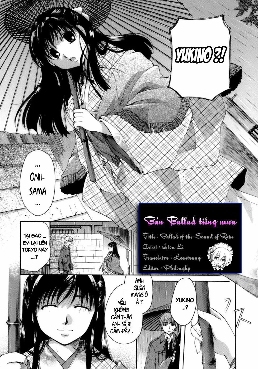 HentaiVN.net - Ảnh 2 - Ballad of the Sound of Rain - Chap 1