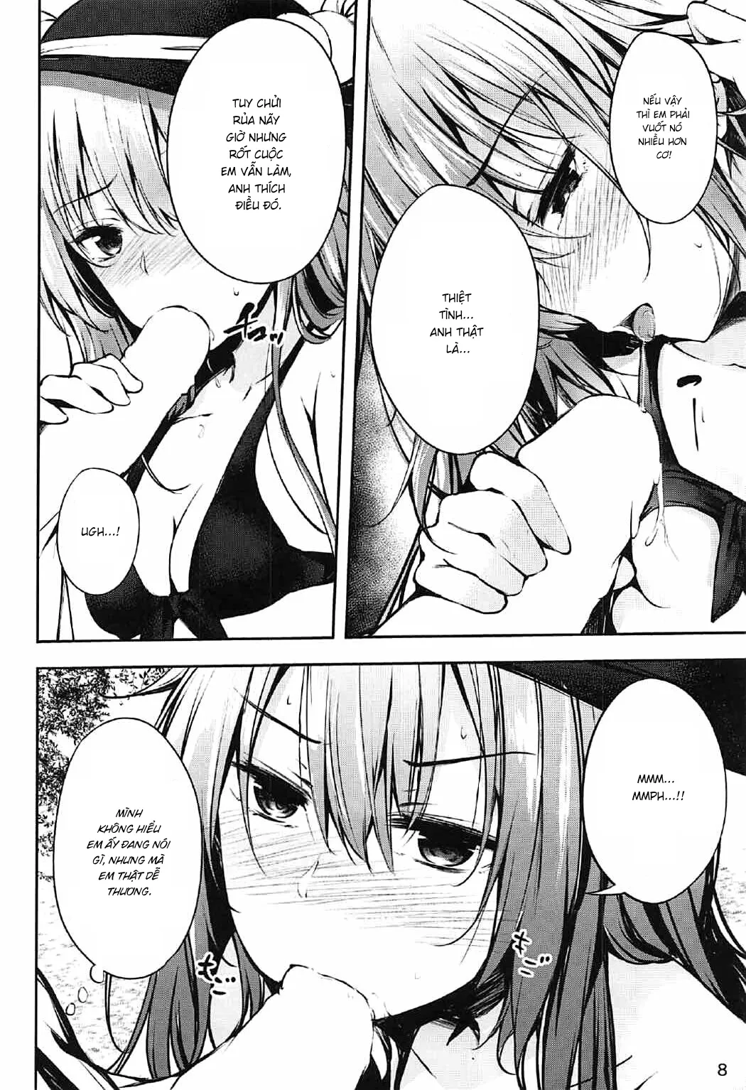 HentaiVN.net - Ảnh 7 - Tenshi Onee-chan 2 Makasenasai! (Touhou Project) - Chap 1
