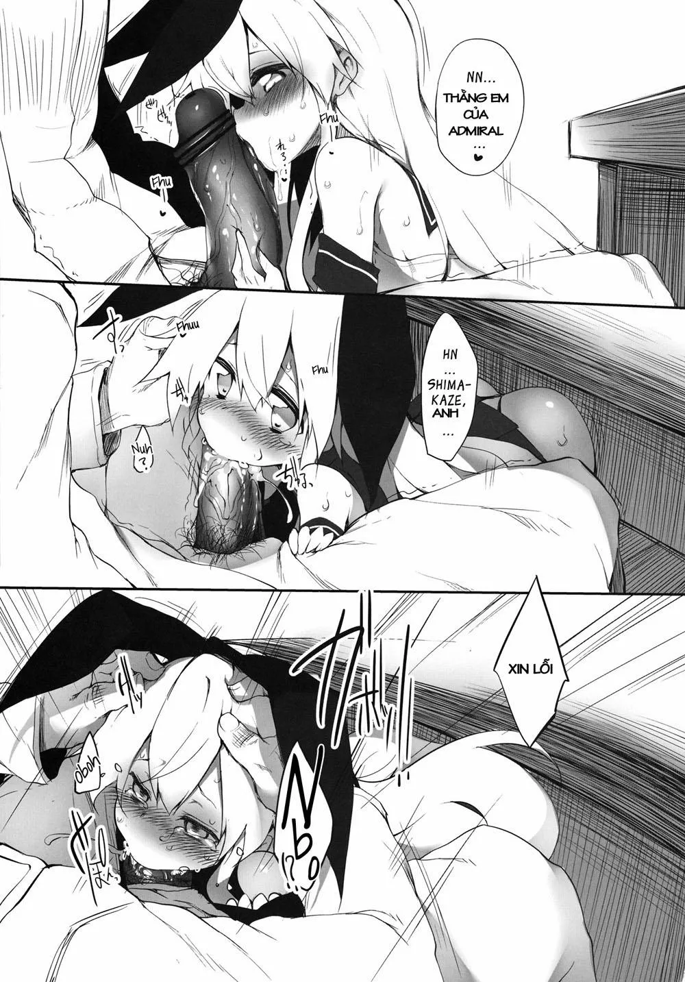 HentaiVN.net - Ảnh 7 - Wanna Have A Night Battle (Kancolle) - Chap 1