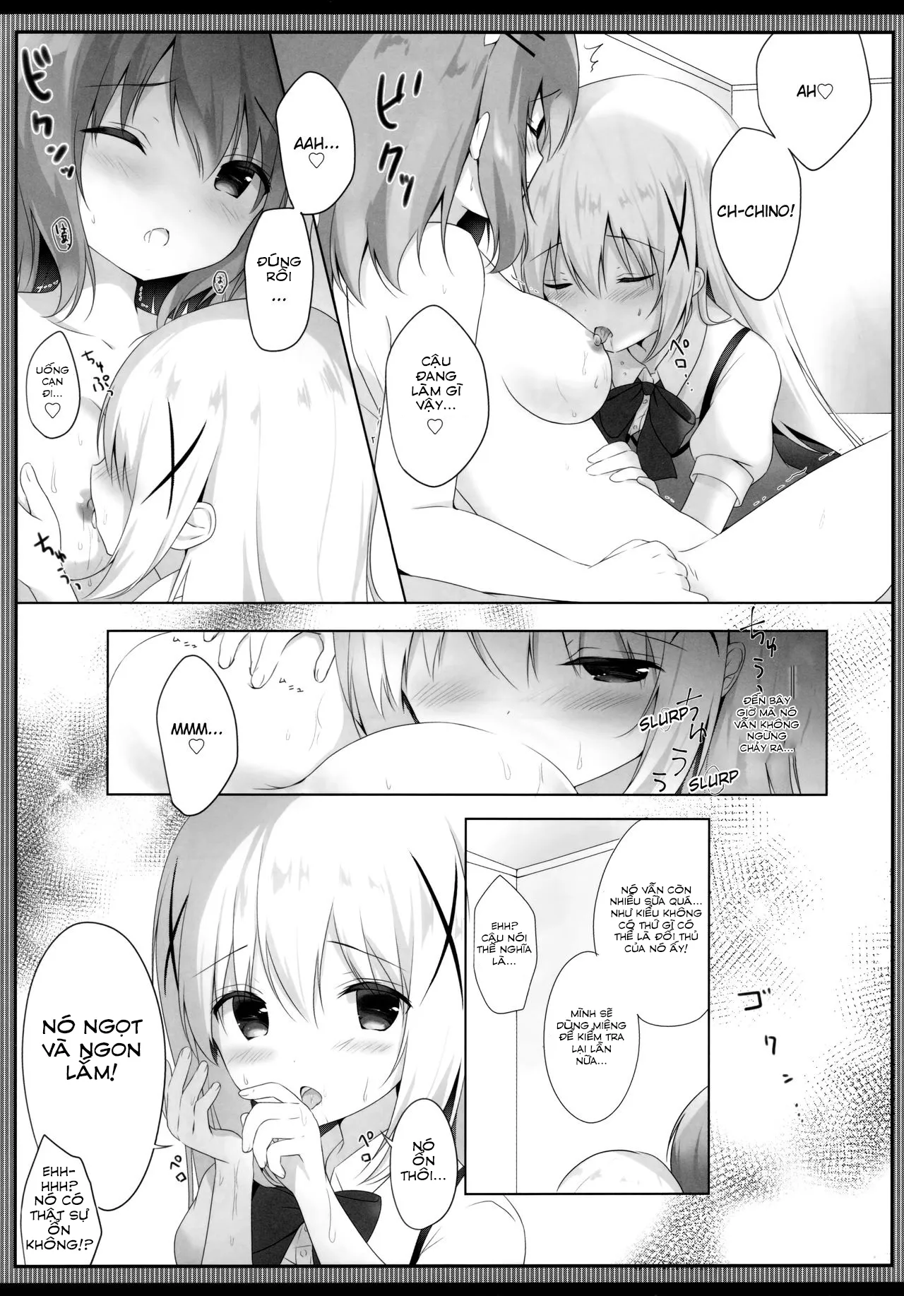 HentaiVN.net - Ảnh 10 - Amatoro Cocochino Milk (Gochuumon wa Usagi desu ka?) - Chap 1
